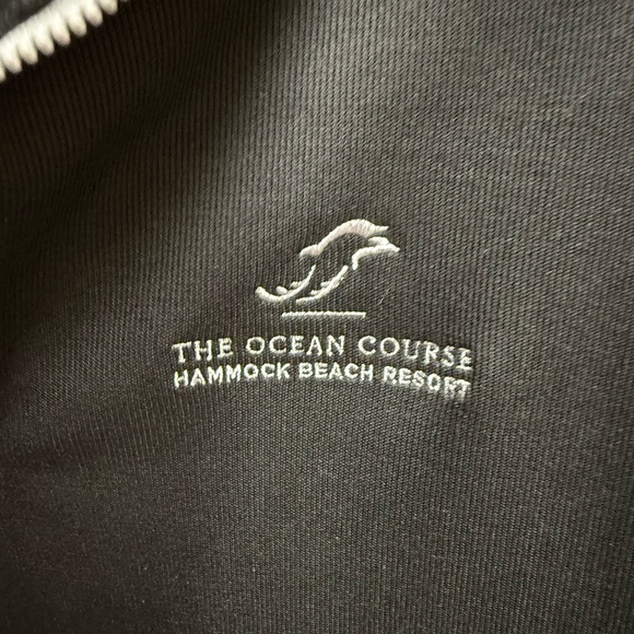 FootJoy Black Quarter-Zip Sweater Vest The Ocean Course Hammock Beach Resort - Picture 4 of 8